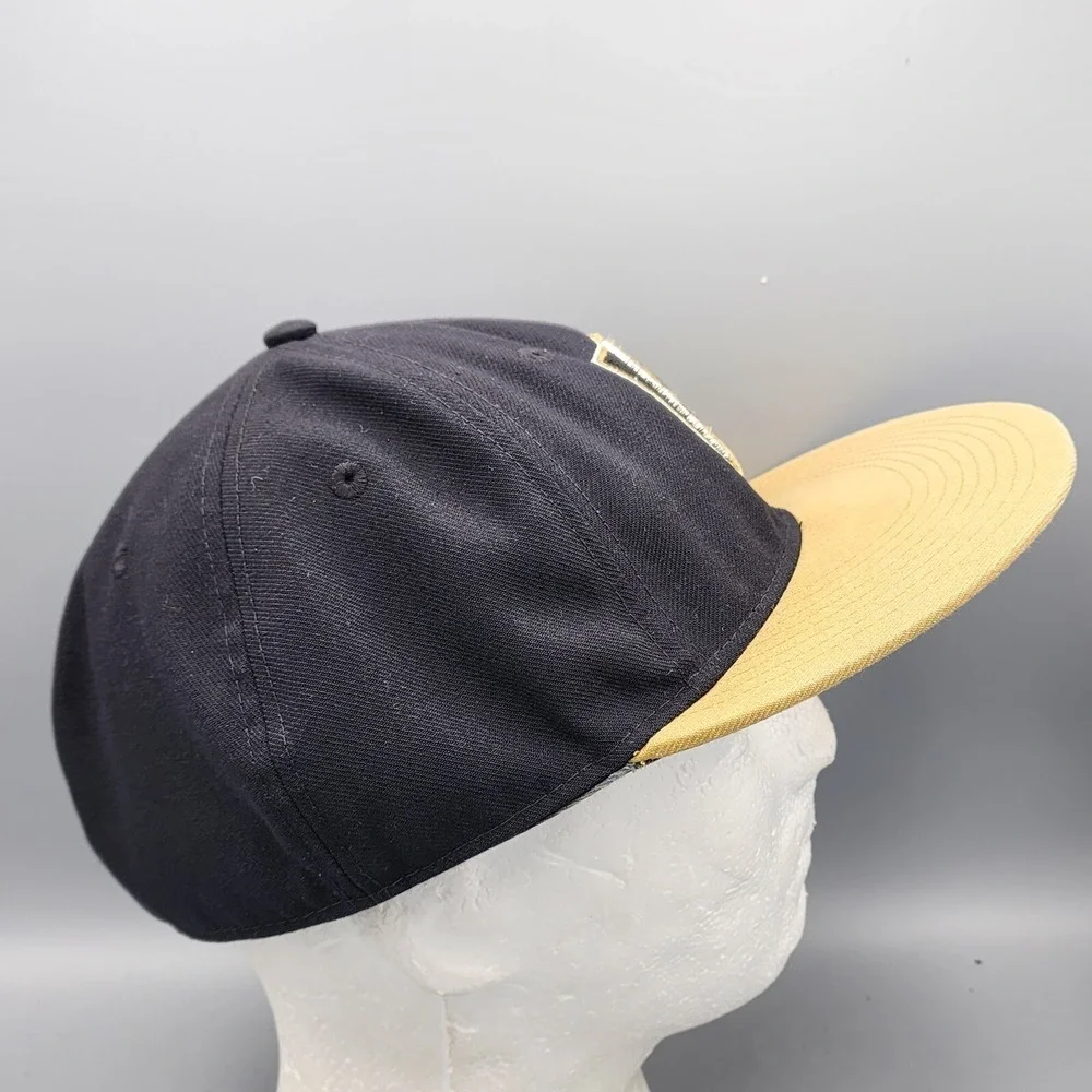 NHL Las Vegas Golden Knights Adidas Men's Flat Brim Hat Cap Fitted Size L 7-3/8